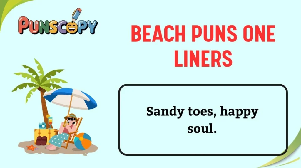 Beach Puns One Liners