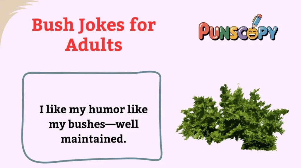 Bush Jokes for Adults