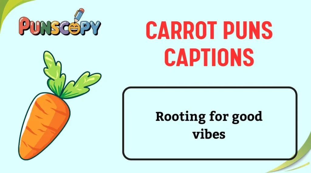 Carrot Puns Captions