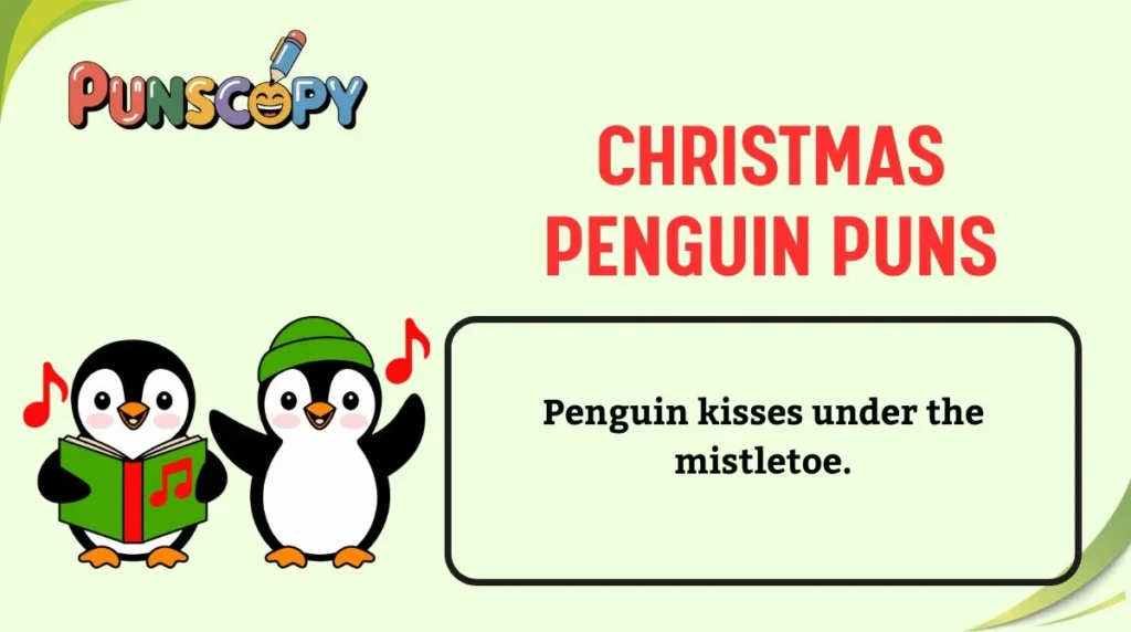 Christmas Penguin Puns