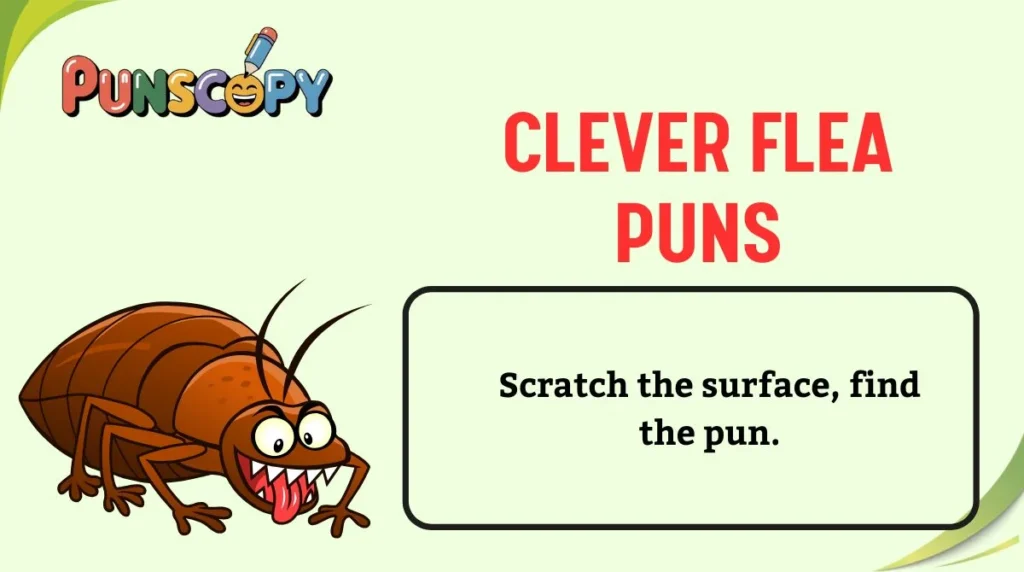 Clever Flea Puns