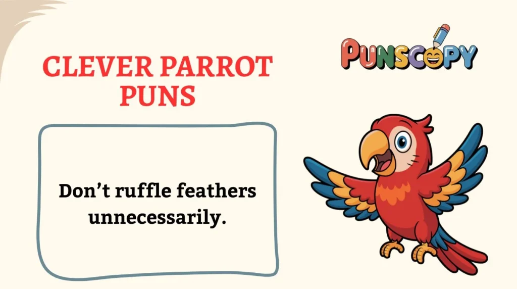 Clever Parrot Puns