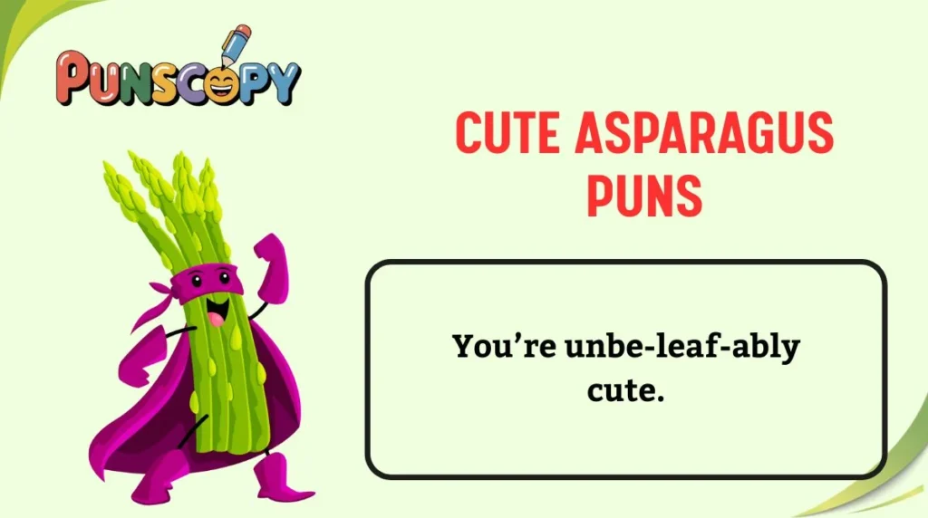 Cute Asparagus Puns