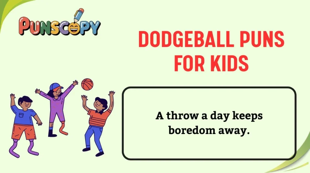 Dodgeball Puns for Kids