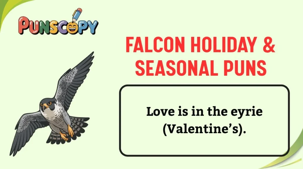 Falcon Holiday & Seasonal Puns