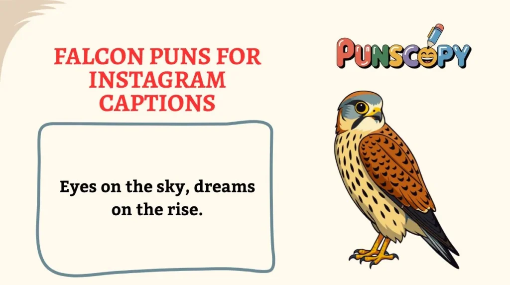 Falcon Puns for Instagram Captions