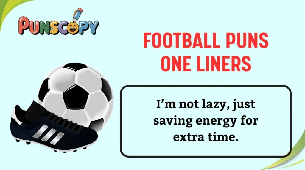 Football Puns One Liners
