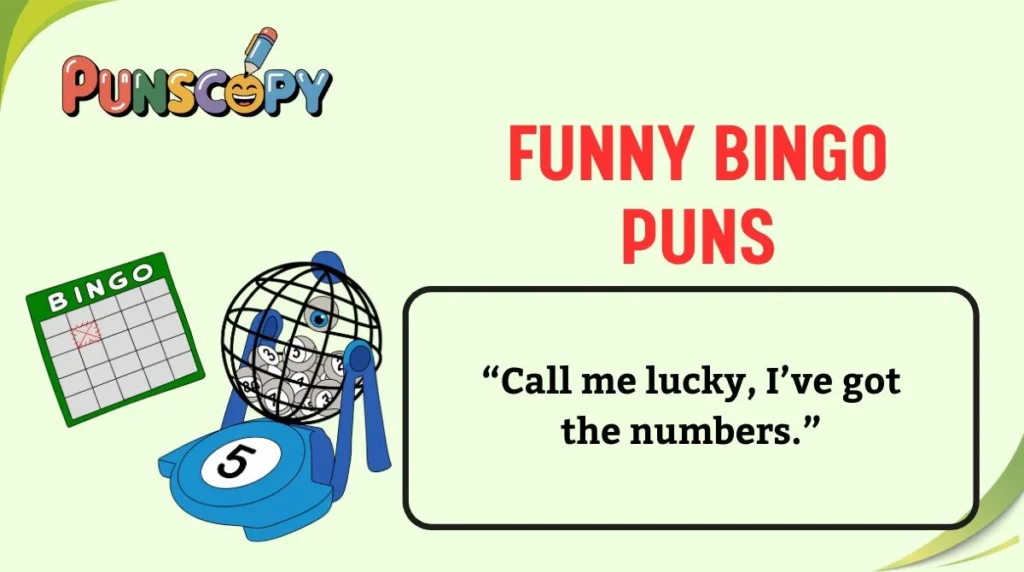 Funny Bingo Puns