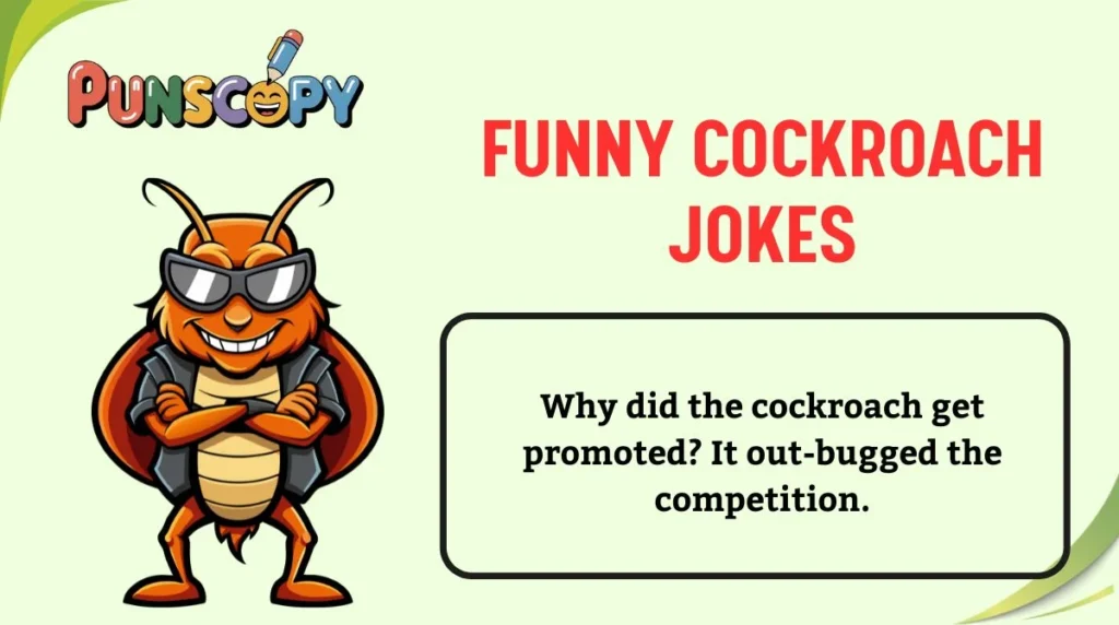 Funny Cockroach Jokes