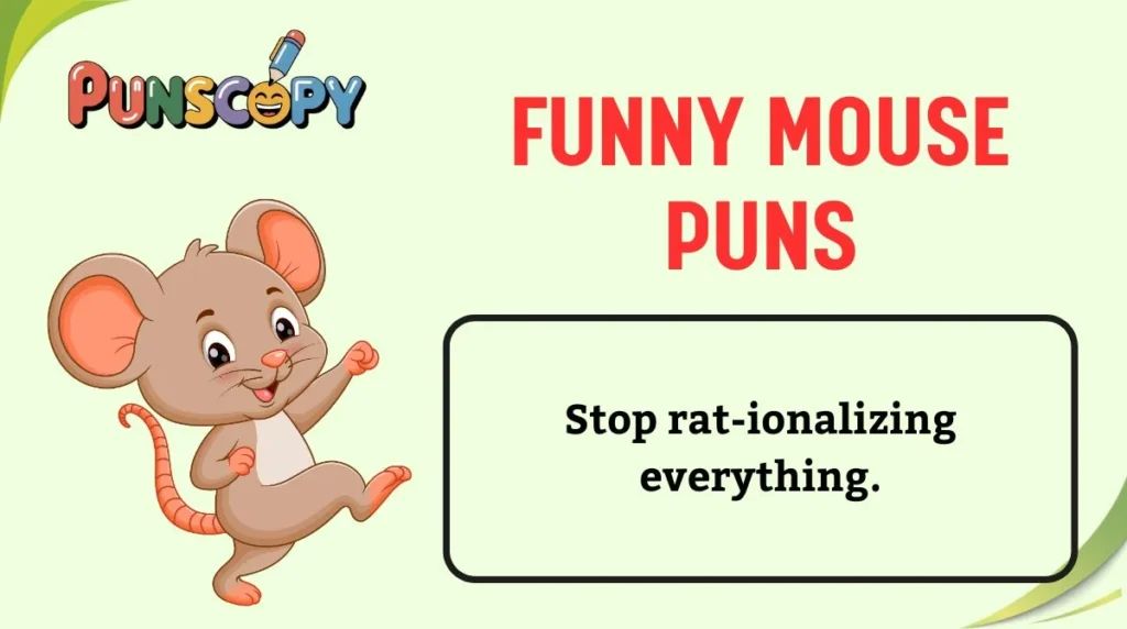 Funny Mouse Puns