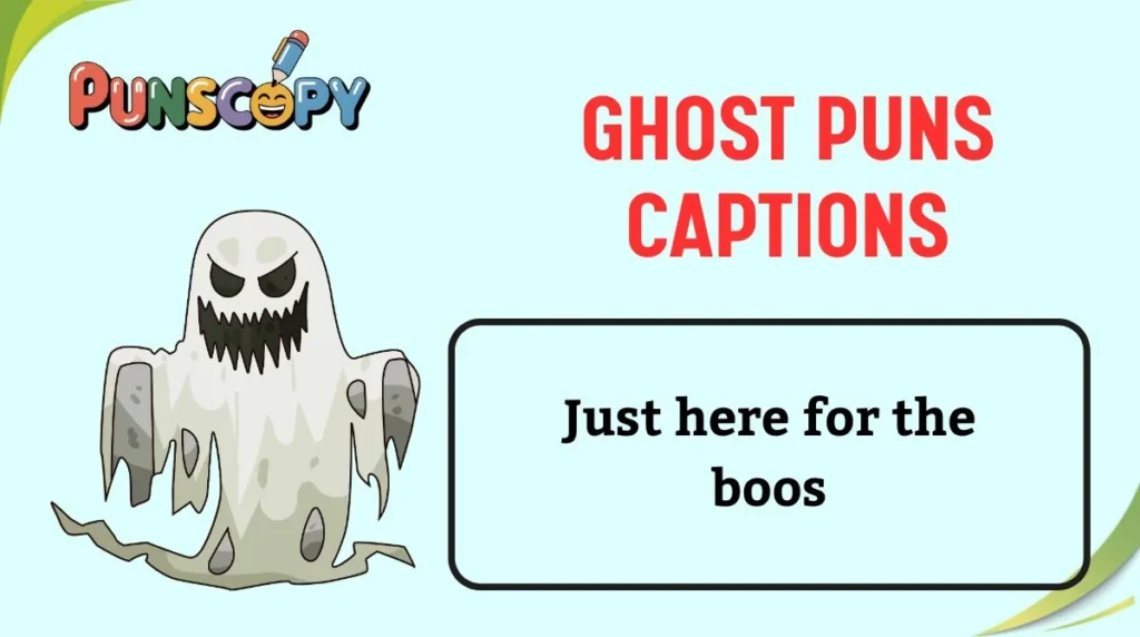 Ghost Puns Captions