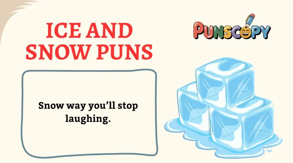 Ice and Snow Puns
