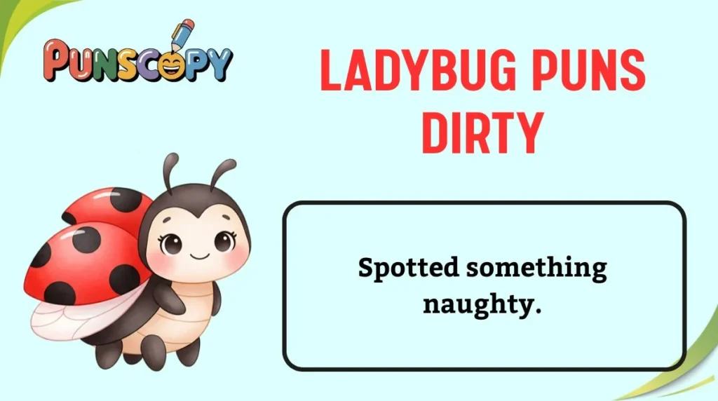 Ladybug Puns Dirty