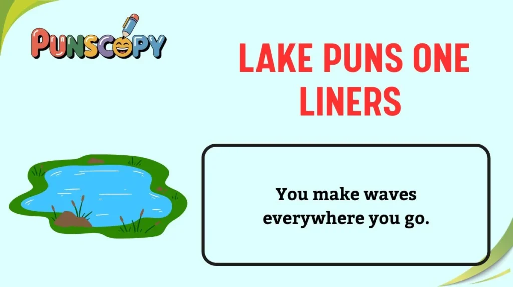 Lake Puns One Liners