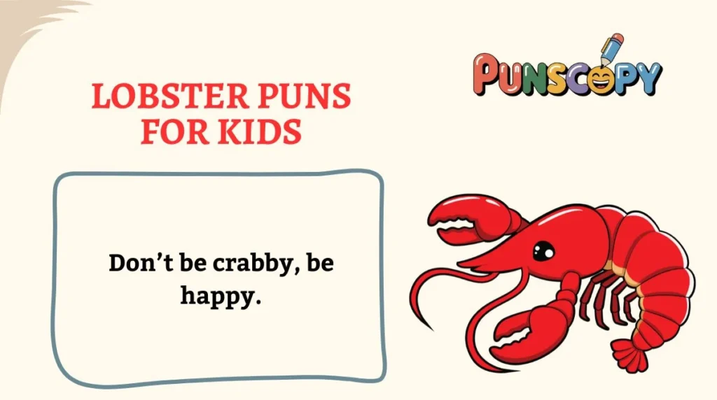 Lobster Puns for Kids