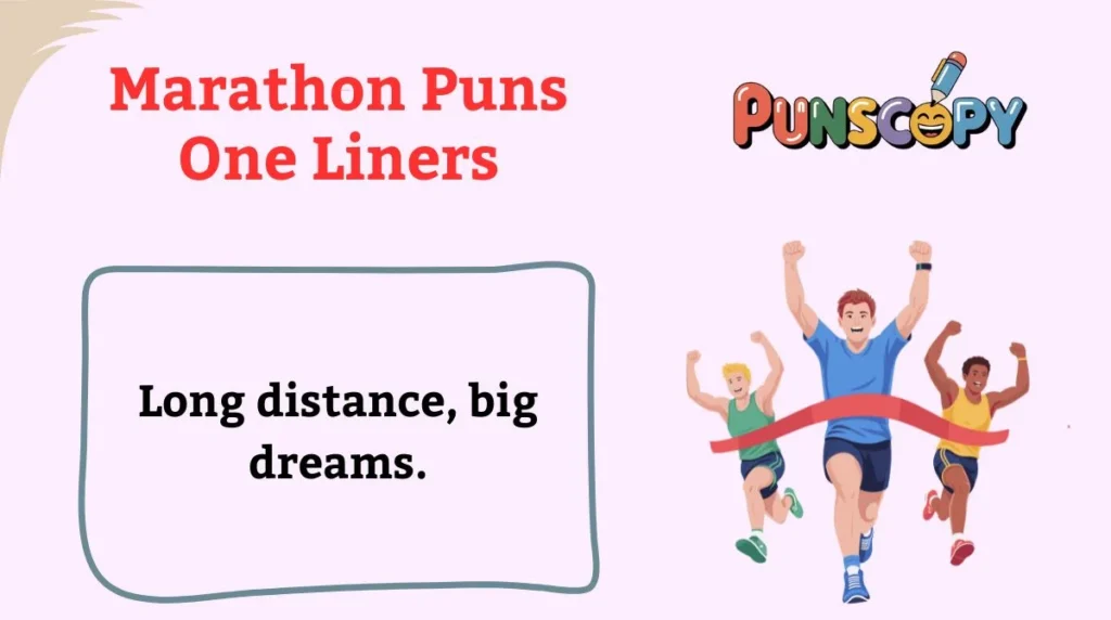 Marathon Puns One Liners