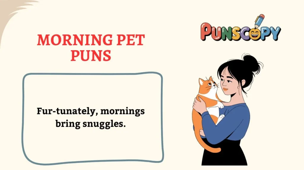 Morning Pet Puns