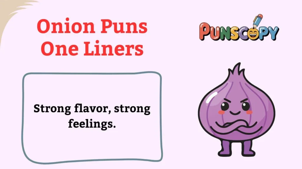 Onion Puns One Liners