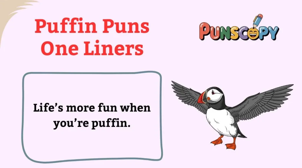 Puffin Puns One Liners