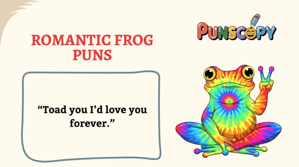 Romantic Frog Puns
