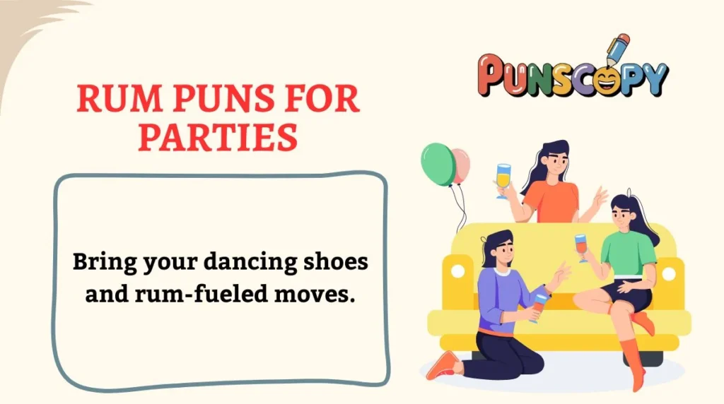 Rum Puns for Parties
