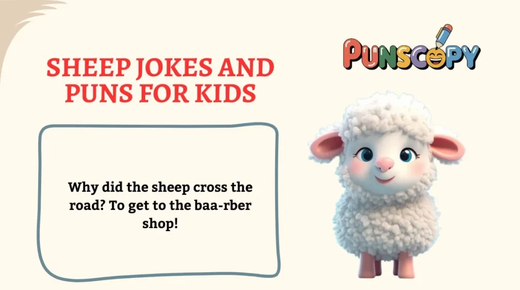 Sheep Jokes and Puns for Kids