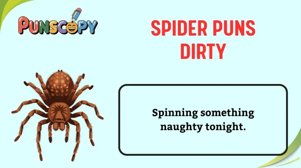 Spider Puns Dirty