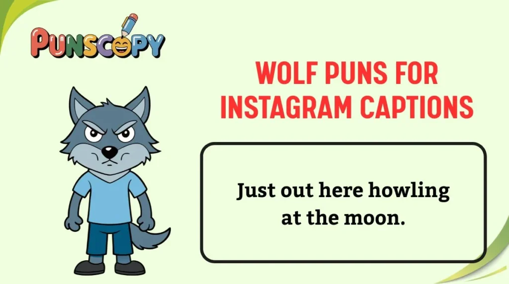 Wolf Puns for Instagram Captions