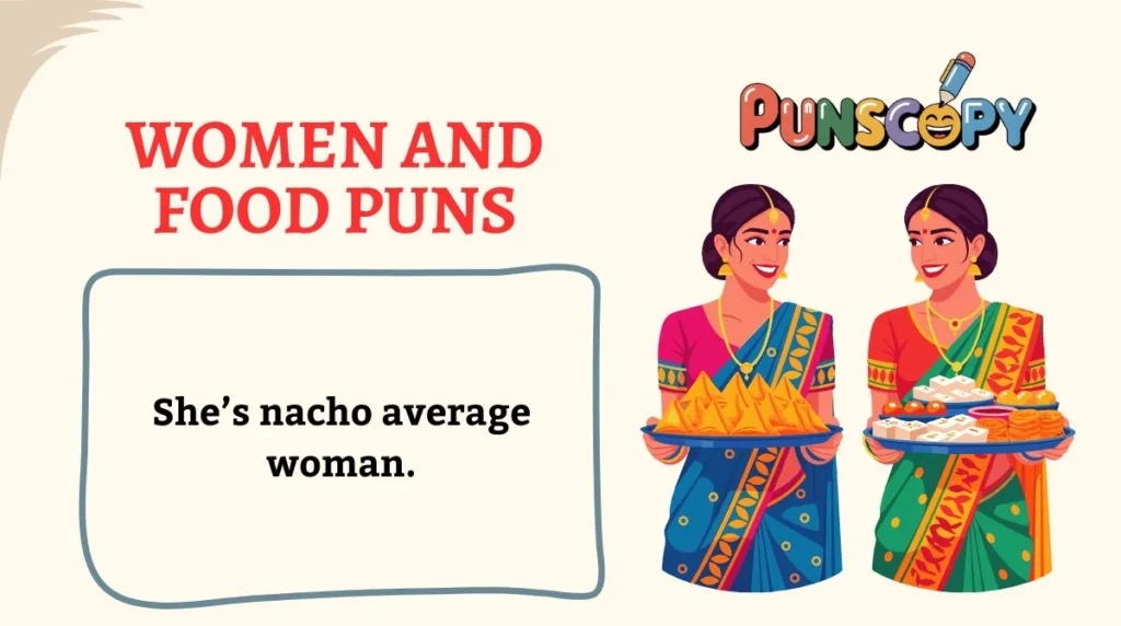 Women and Food Puns