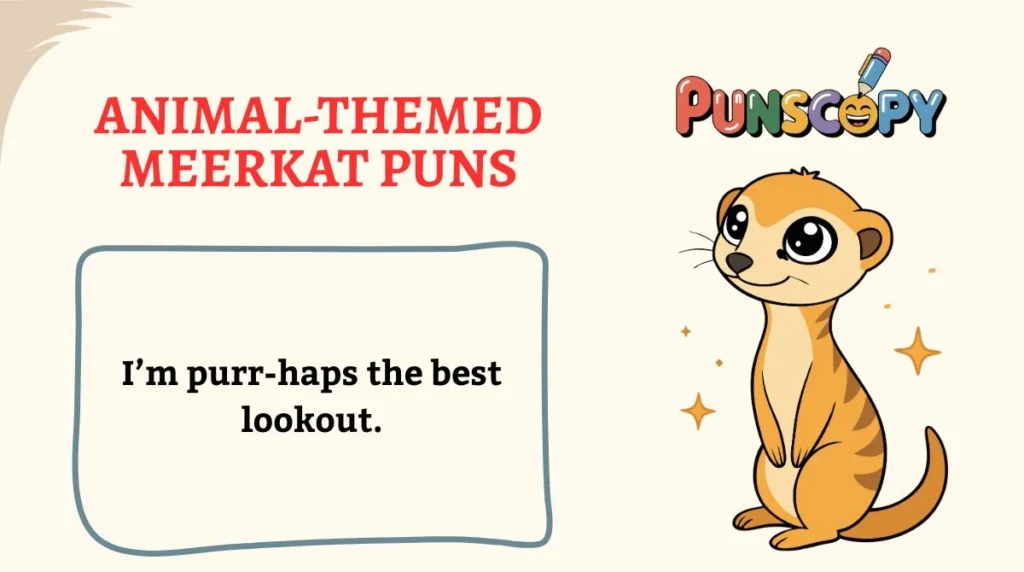 Animal-Themed Meerkat Puns