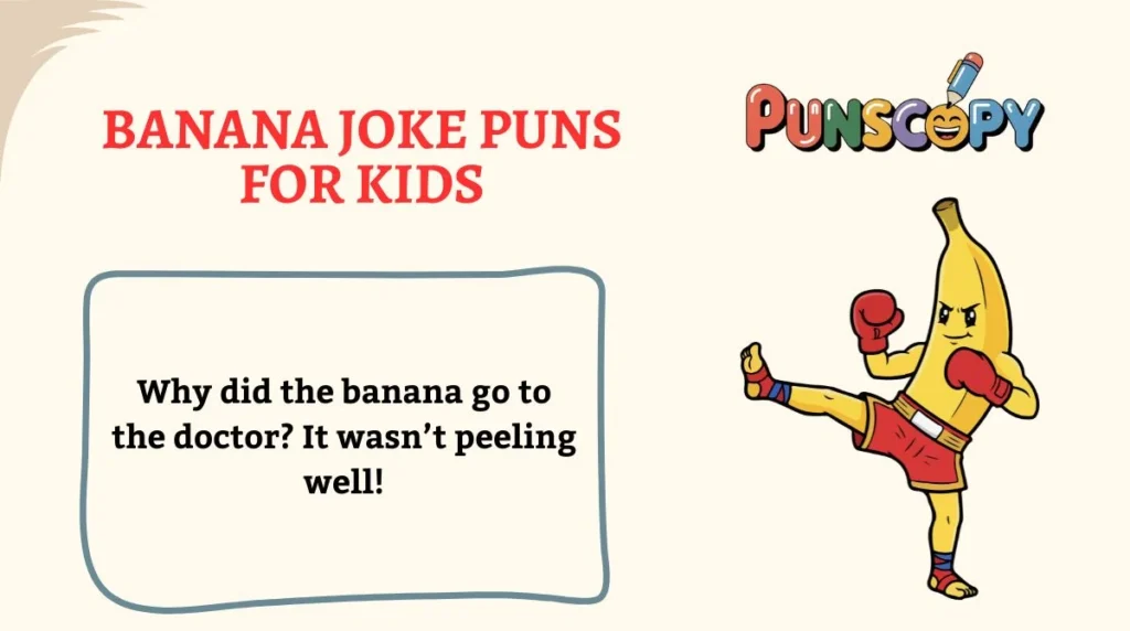Banana Joke Puns for Kids