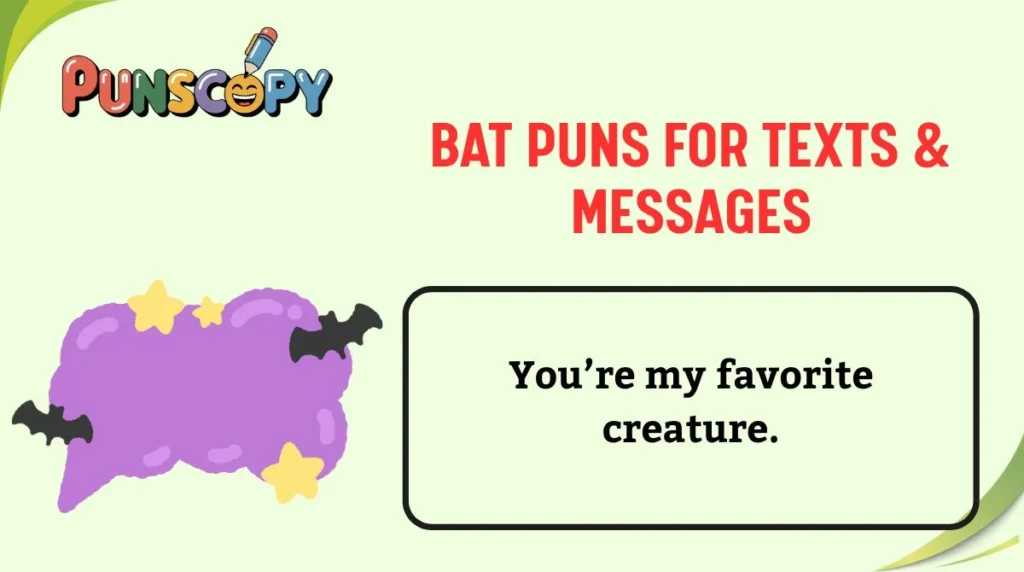 Bat Puns for Texts & Messages