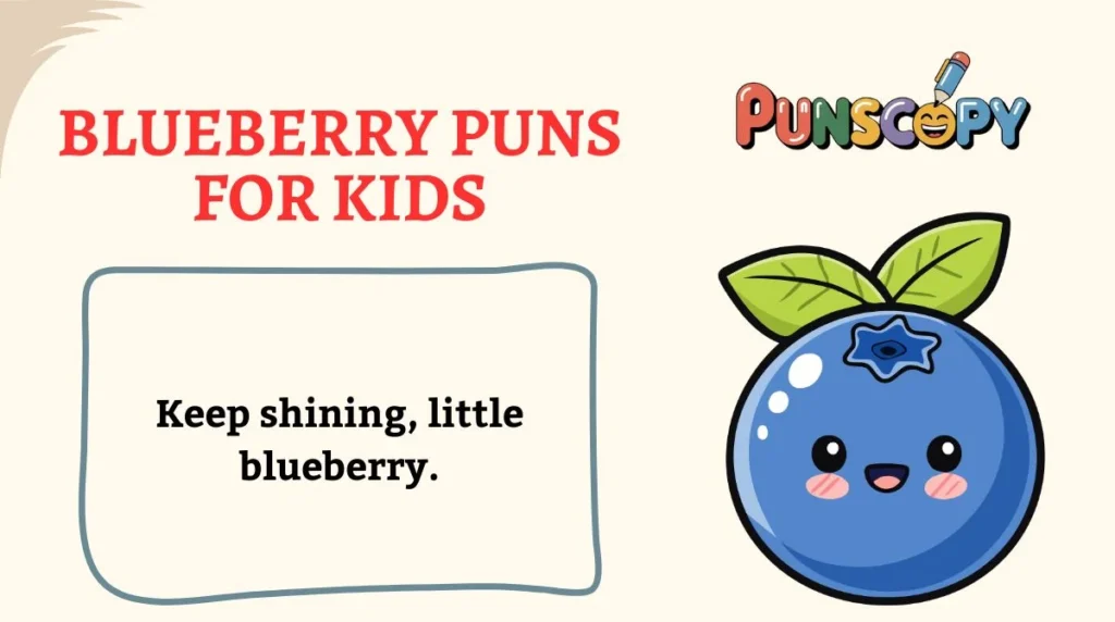 Blueberry Puns for Kids