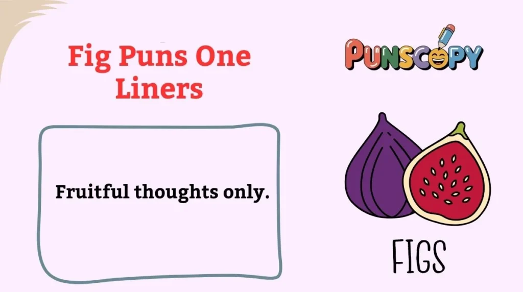 Fig Puns One Liners