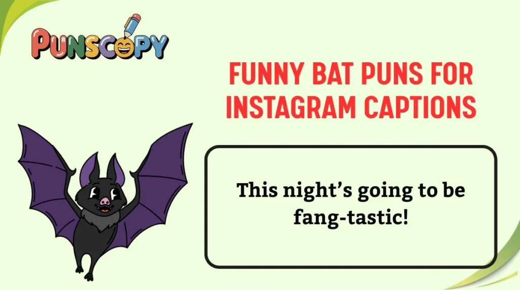 Funny Bat Puns for Instagram Captions
