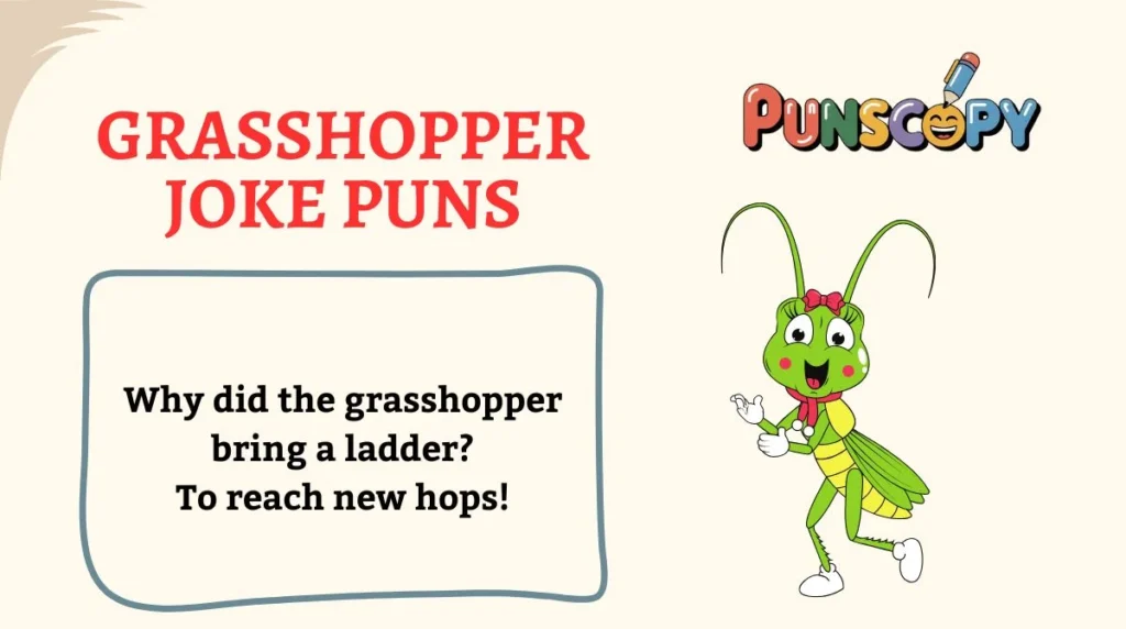Grasshopper Joke Puns