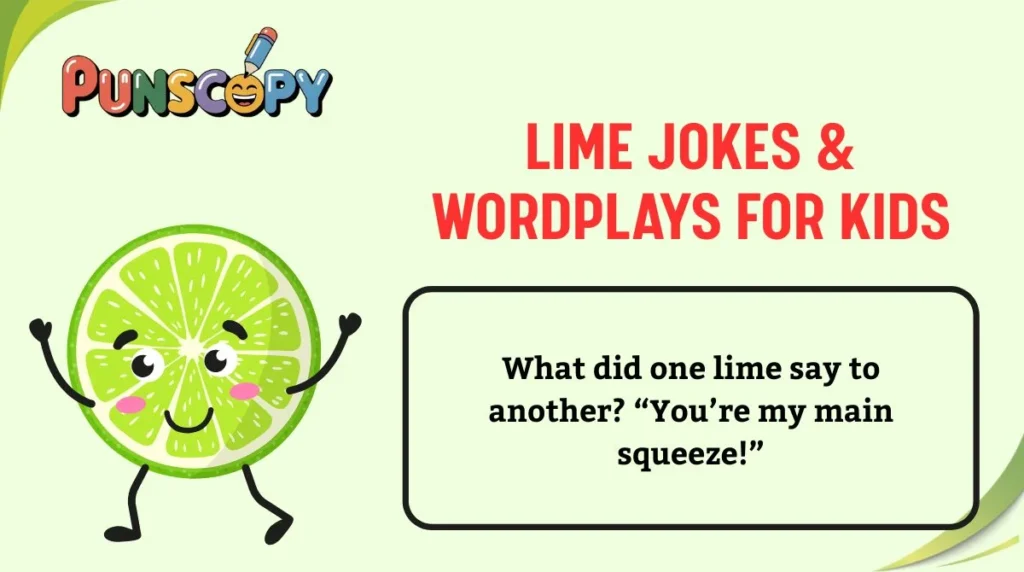 Lime Jokes & Wordplays for Kids