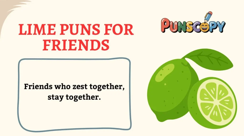 Lime Puns for Friends
