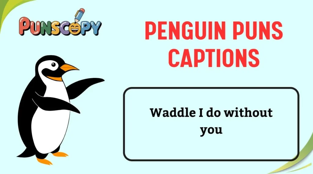 Penguin Puns Captions