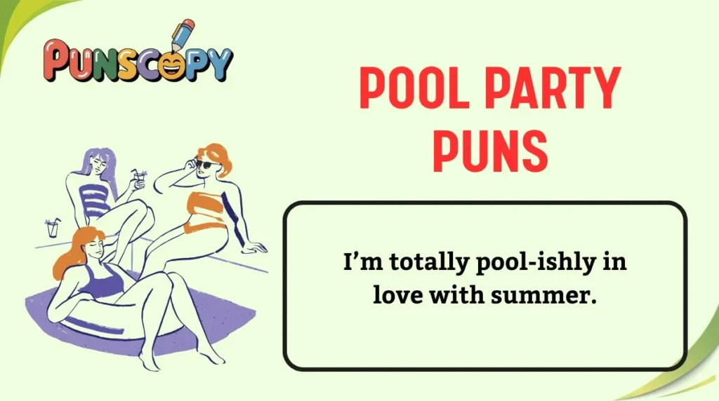 Pool Party Puns