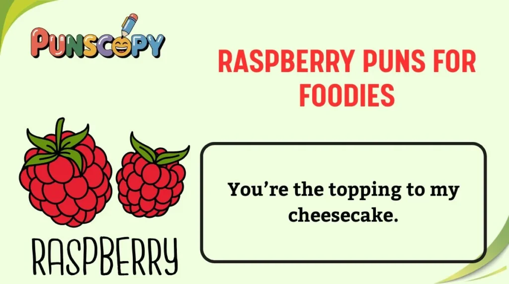 Raspberry Puns for Foodies