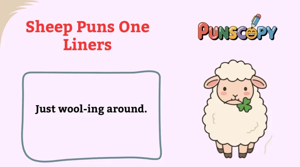 Sheep Puns One Liners