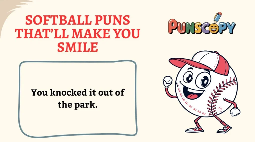 Softball Puns That’ll Make You Smile