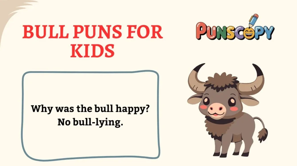 Bull Puns for Kids