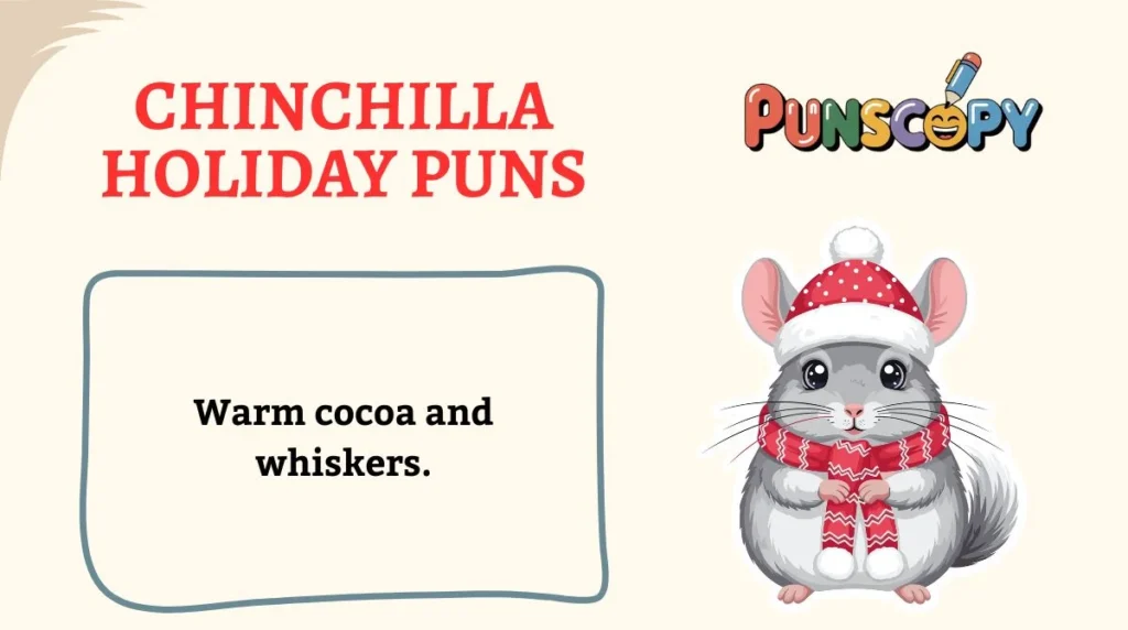 Chinchilla Holiday Puns
