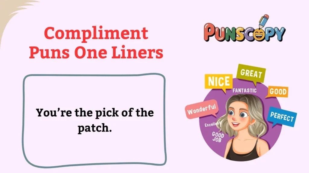 Compliment Puns One Liners