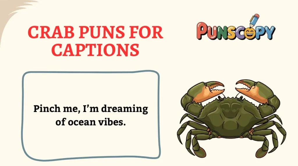 Crab Puns for Captions