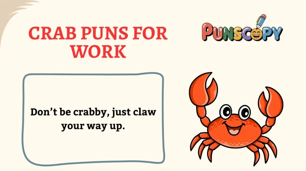 Crab Puns for Work