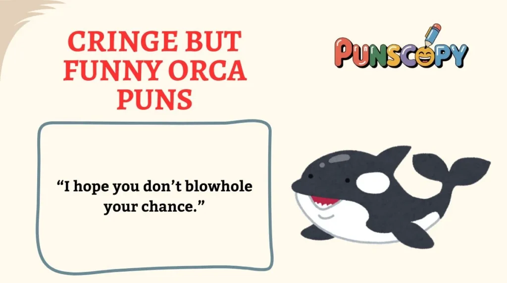 Cringe but Funny Orca Puns