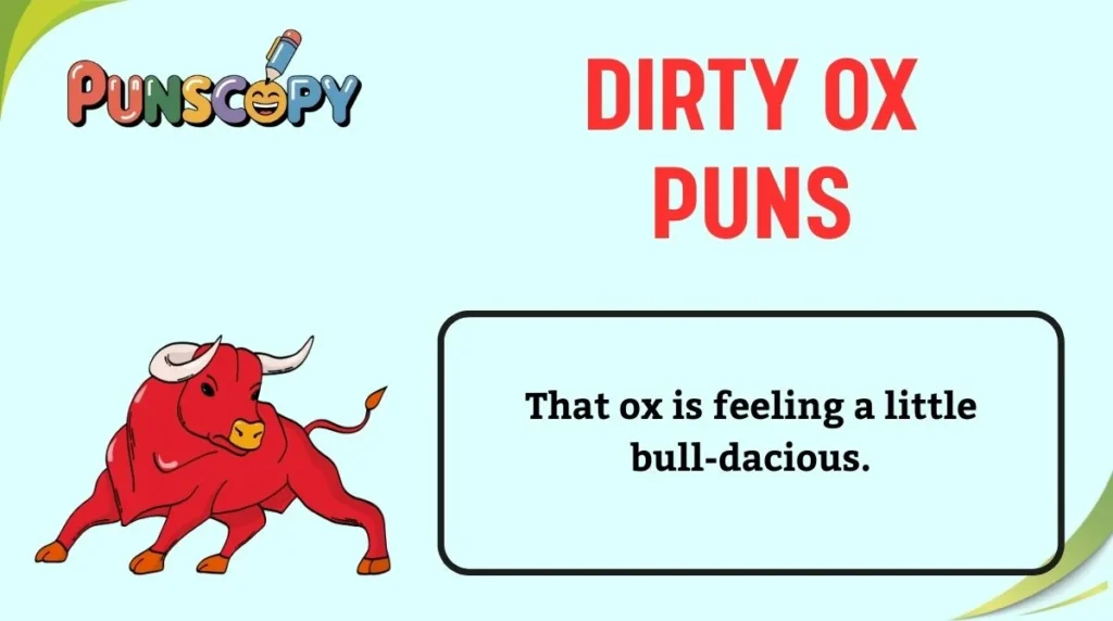 Dirty Ox Puns
